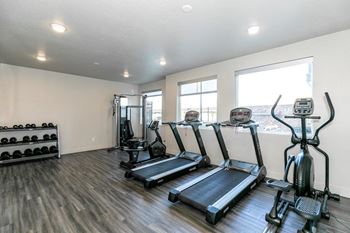 Two fitness centers